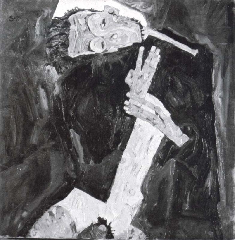 Egon Schiele Lyricist Sweden oil painting art